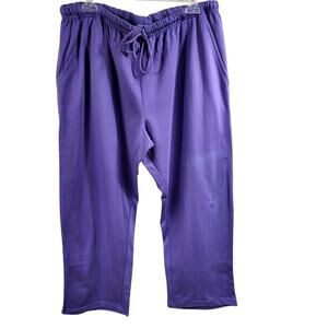 Comfort Corner Womens Size SP Drawstring Waist Side Pockets Casual Pants